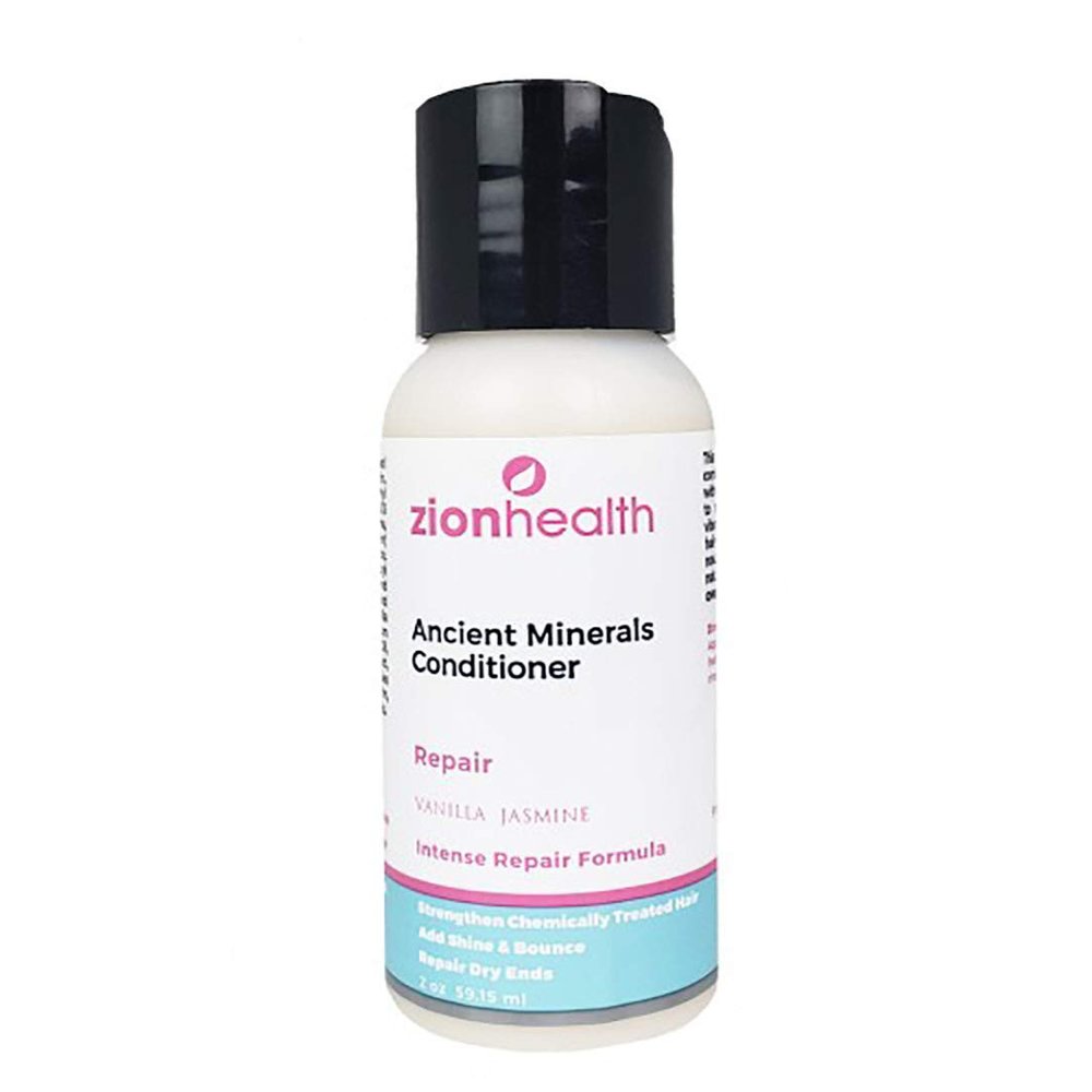 Adama Minerals Vanilla Jasmine Repair Conditioner Zion Health 2 oz Liquid