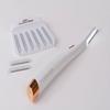 Finishing Touch Flawless Dermaplane Glo Lighted Facial Exfoliator - Non-Vibrating and Includes 6 Replacement Heads, White/Rose Gold view 2