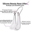 Lenlorry Nose Shaper Clip, Unisex, Hair Trimmer, Nose Lifter, Rhinoplasty Tool, Straightener, Slimming Device, Soft Silicone, Ultra Durable Stainless Steel view 4