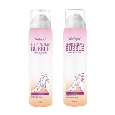 Jeeke 2 pcs Hair Removal Cream Hair Remover Lotion Natural Painless Permanent Thick Hair Depilatory Cream Used on Legs & Body Part for Men and Women, Ship from USA (White)