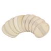 10-Pack Exfoliating Loofah Sponge Pads - Natural Luffa & Terry Cloth, Body Scrubbers for Shower & Bath Mooerca 1 view 1