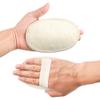 10-Pack Exfoliating Loofah Sponge Pads - Natural Luffa & Terry Cloth, Body Scrubbers for Shower & Bath Mooerca 1 view 3