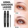 3D Fiber Lash Mascara Kit (2 tubes) by Simply Naked Beauty. Waterproof, lengthening voluminous, on lashes all day. Best and highest rated 3D and 4D gel and fiber formula. Non toxic, hypoallergenic, Natural. Black. One Gel Tube and One Fiber Tube incl view 3