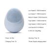 Aurora YM Facial Cleansing Brush, Silicone Face Brush,Skin Care Face Massager IPX6 Waterproof, Reducing Blackhead Acne Anti-Aging and Deep Cleaning for All Skins(Blue) view 4
