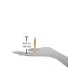 Revlon Gold Series Slant and Point Tip Tweezer, Titanium Coated for Maximum Durability view 2