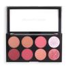 Revolution, Ultra Blush Palette, 8 Pigmented Shimmer & Matte Makeup Shades, Blendable Powder Blush Formula, Vegan & Cruelty-Free, Sugar & Spice view 1