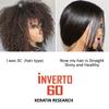 INVERTO 60 Advanced Gel Complex Brazilian Keratin Blowout - Formaldehyde-Free Smoothing and Repairing Treatment for Curly, Damaged Hair view 4
