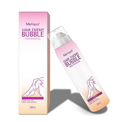 Jeeke 2Pcs Hair Removal Cream for Women and Men, Natural Painless Permanent Thick Hair Remover Lotion, Depilatory Cream for Body Underarms Legs Bikini Area, Ship from USA (White)