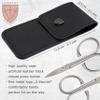 3 Swords Germany Solingen - brand quality STAINLESS STEEL INOX CURVED NAIL SCISSORS - STRONG SCISSORS FOR STRONG PEOPLE with case by 3 Swords Germany view 3