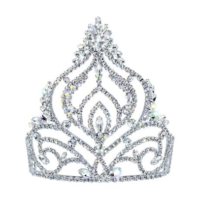 #15717 - Navette Mountain Tiara - 5.75"