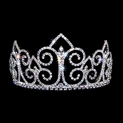 #13350 - Swirl Point Tiara