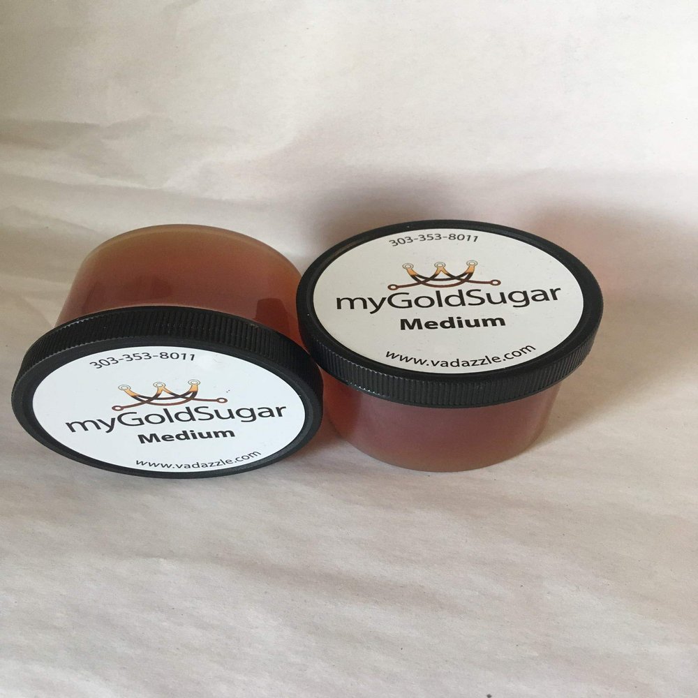 8oz My Gold Sugar - Sugaring for Hair Removal (Medium)