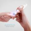 Pure Enrichment PureNails Luxe Rechargeable Manicure Set - Cordless Portable Electric Nail Drill for Acrylic Gel Nails, Manicure Pedicure with 9 Sapphire Filing Attachments and LED Grooming Light view 4