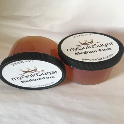 8oz My Gold Sugar - Sugaring for Hair Removal (Medium-Firm)