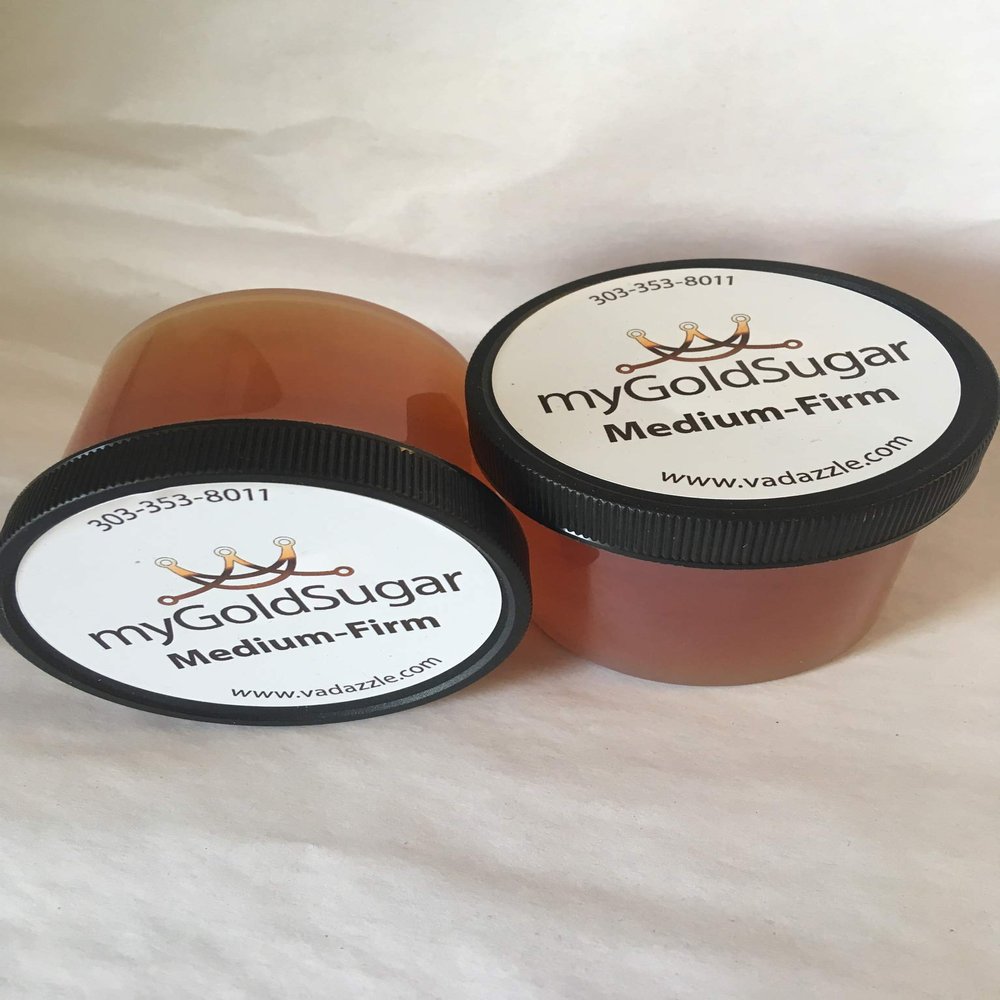 8oz My Gold Sugar - Sugaring for Hair Removal (Medium-Firm)
