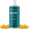 Volumizing Biotin Shampoo for Thinning Hair - Thin Hair Shampoo with Peppermint Argan and Essential Oils for Hair Care - Vegan Sulfate Free Shampoo for Damaged Dry Hair Paraben and Cruelty Free (Mint) view 1