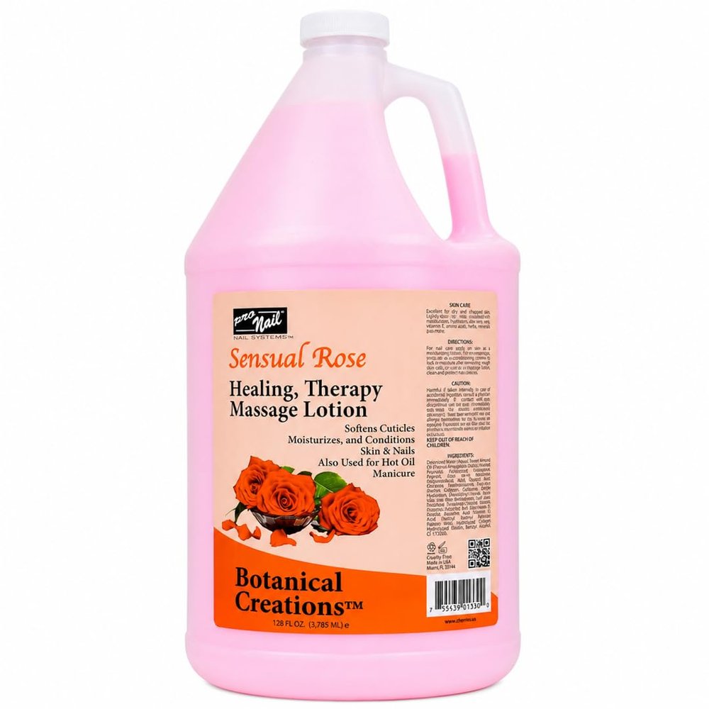 PRONAIL Salon Manicure, Pedicure & Massage Lotion, Hydrating, 128 oz