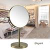Double Sided Round Shaving/Make Up Mirror 3X Magnifying 360 Swivel Pocket Compact Cosmetic Mirror for Table Top Travel Bedroom view 4