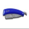 TAIZE - Straight Edge Razor - Professional Barber - Japanese Stainless Steel - Blue - 5'' view 1