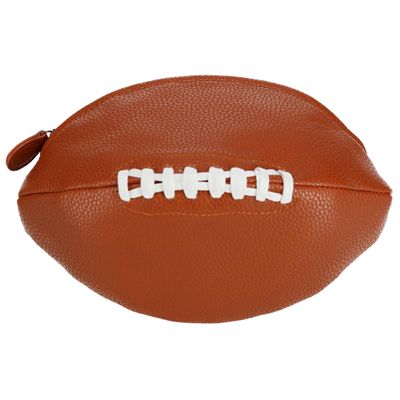 Enroute Men's Football Travel Toiletry Bag, Brown, Black, One Size