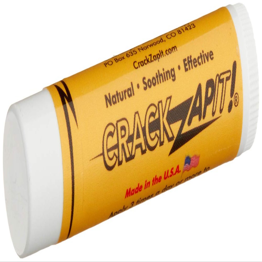 CRACKZAPIT! Non-Chemical Remedy for Cracked Finger, Thumb, and Foot Care, Small Single Tube