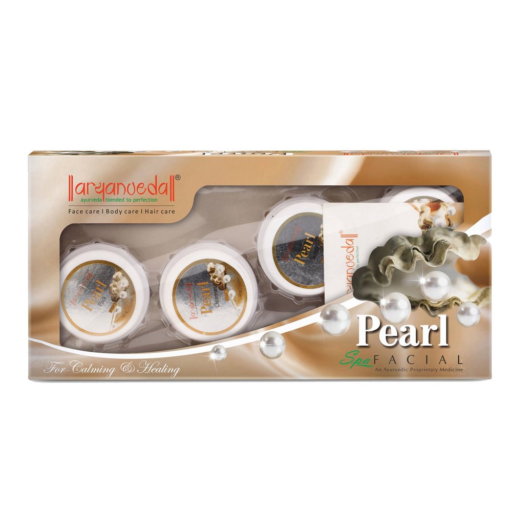 Aryanveda Pearl Facial Spa For Calming Kit 210g