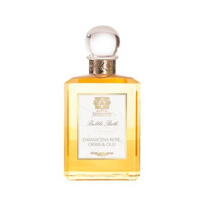 Antica Farmacista Bubble Bath - Relaxing Foam Bath with Honey, Jojoba Oil & Aloe Vera - Luxury Gift for Any Occasion - Damascena Rose, Orris & Oud, 16 fl oz