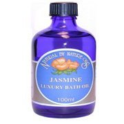 Natural by Nature Jasmine Bath Oil 100ml by Natural By Nature