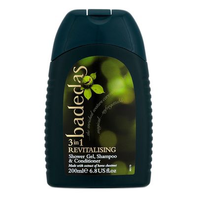 Badedas Revitalising Shower, Shampoo and Conditioner with Extract of Horse Chestnut 200ml/6.8oz by Badedas