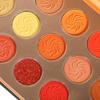 Afflano Red Orange Eyeshadow Palette Sunset 15 Color, Highly Pigmented Glam Fall Eye Shadow Makeup Palettes, Nudetude Brown Yellow Gold Orange Matte Glitter Shimmer Warm Eyeshadow Pallet view 4