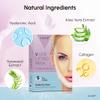 V Shaped Contouring Face Mask Line Shaping Lifting Belt Neck Reduction Jawline Shaper Lift Up Tape Enhancer Patch Firming Tightening Skin Chin Collagen Hyaluronic Acid Stocking Stuffers Women 5 pcs view 4