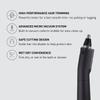 Panasonic Ear and Nose Hair Trimmer for Men with Vacuum Cleaning System, Powerful Motor and Dual-Edge Blades for Smoother Cutting, Wet/Dry  ER-GN70-K (Black) view 2
