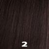 DANITY(2 Dark Brown) - FREETRESS EQUAL DEEP INVISIBLE 'L' PART LACE FRONT WIG view 3