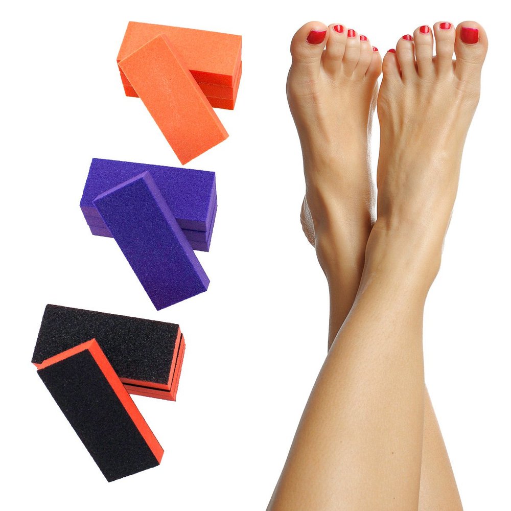 12 Pumice Sponge Bar Pedicure Manicure Tool Callus Scrubber Dry Skin Remover