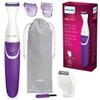 Philips Beauty Bikini Genie Cordless Trimmer for Bikini Line Hair Removal, with Shaving Head and Comb, BRT383/50 view 1