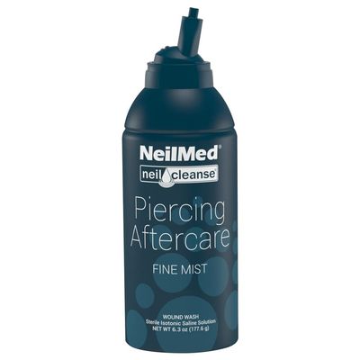 NeilMed NeilCleanse Piercing Aftercare, Fine Mist, 6.3 Fluid Ounce
