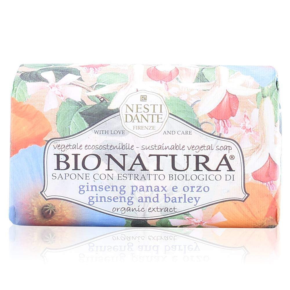 Nesti Dante Nesti dante bio natura sustainable vegetal soap - ginseng and barley, 8.8oz, 8.8 Ounce