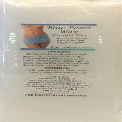 Blue Pearl Wax Paraffin Jasmine Wax 450 gram bag