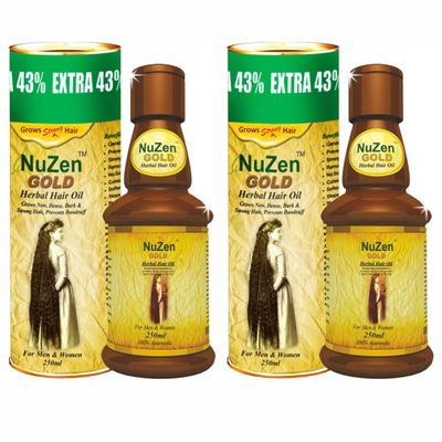 Nuzen Gold Herbal Hair Oil, 250ml