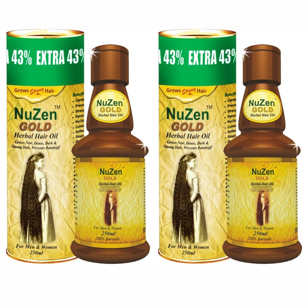 Nuzen Gold Herbal Hair Oil, 250ml