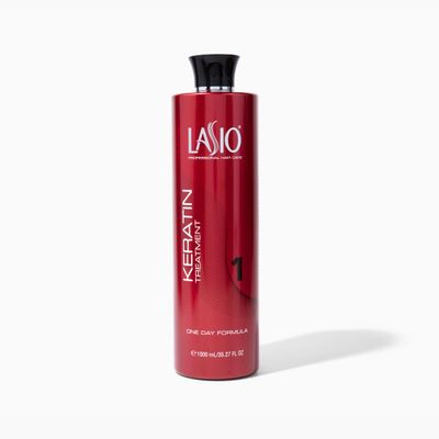 Lasio Keratin One Day Treatment Frizz Elimination, Smoothing & Strengthening keratin hair treatment | Reduce 100% OF Frizz | Professional Salon Grade Formula | 35 oz