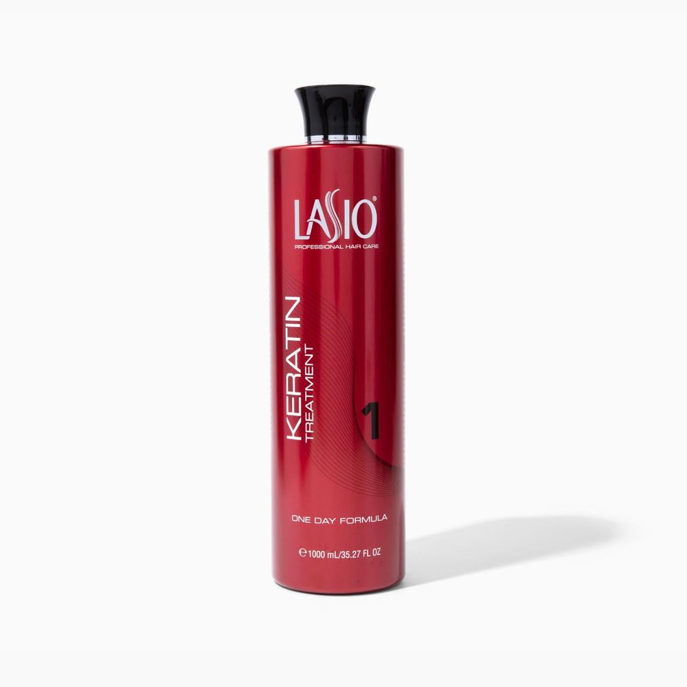 Lasio Keratin One Day Treatment Frizz Elimination, Smoothing & Strengthening keratin hair treatment | Reduce 100% OF Frizz | Professional Salon Grade Formula | 35 oz