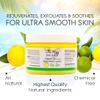 The Keys Salt Scrub -Sea Salt Scrub - Exfoliating Body Scrub with Wooden Spoon - Moisturizing Exfoliator for Hands, Foot, Bath, (12 Ounce (Pack of 1), Key Lime) view 3