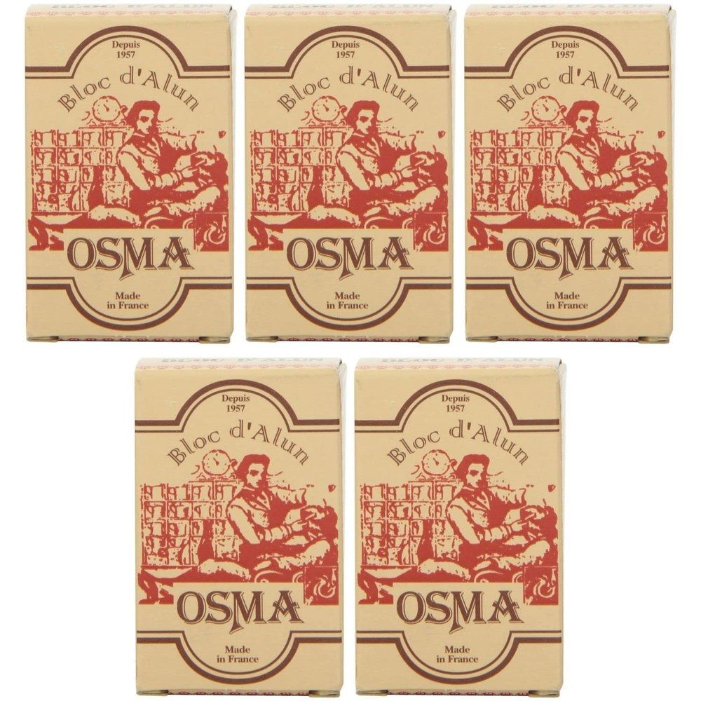 Osma Laboratories Alum Block - 2.65 (75Gr) Ounce Skin soothing Alum Block, Block Osma, Shaving Accessory by Osma (5)