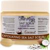 The Keys Salt Scrub -Sea Salt Scrub - Exfoliating Body Scrub with Wooden Spoon - Moisturizing Exfoliator for Hands, Foot, Bath, (12 Ounce (Pack of 1), Coconut) view 1