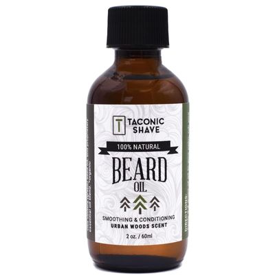 Taconic Shave Premium All Natural Beard Oil - 2 Ounce bottle (Urban Woods)