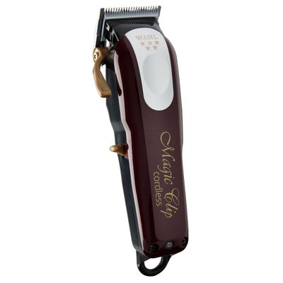 Wahl Professional 5 Star Series Magic Clip Cordless Hair Clipper, Stagger-Tooth Blade Professional Hair Trimmer with Attachments, 100+ Minute Run Time, 120 V, 60Hz
