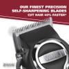 Wahl USA Elite Pro High-Performance Corded Home Haircut & Grooming Kit for Men  Electric Hair Clipper  Model 79602M view 3