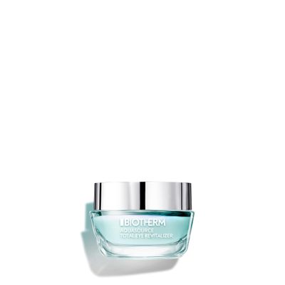 Biotherm Aquasource Total Eye Revitalizer Gel  Hydrating Gel with Depuffing Agents to Awaken and Reduce Under-Eye Bags, with Instant Cooling Effect, 0.5 fl. oz.