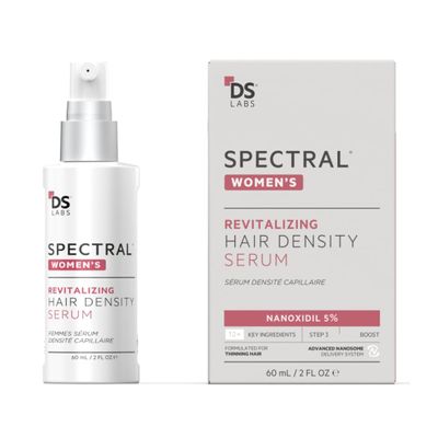 DS Labs Spectral Womens Hair Density Serum (formerly Spectral.CSF), 60mL - Lightweight Leave-In for Fuller, Thicker Looking Hair, Fast Absorbing, Non-Greasy, For All Hair Types